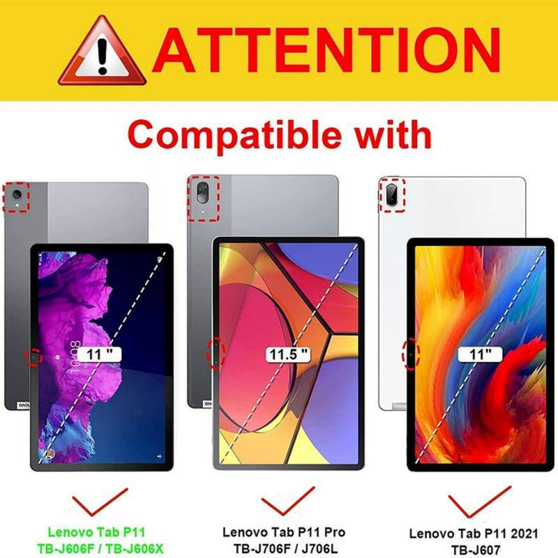 Case Silikon Untuk Lenovo Tab P11 Pro Plus TB 2021j606f F607F F706F F716F J616F Smart Cover Untuk Legion Y700 8.8 2022 Case