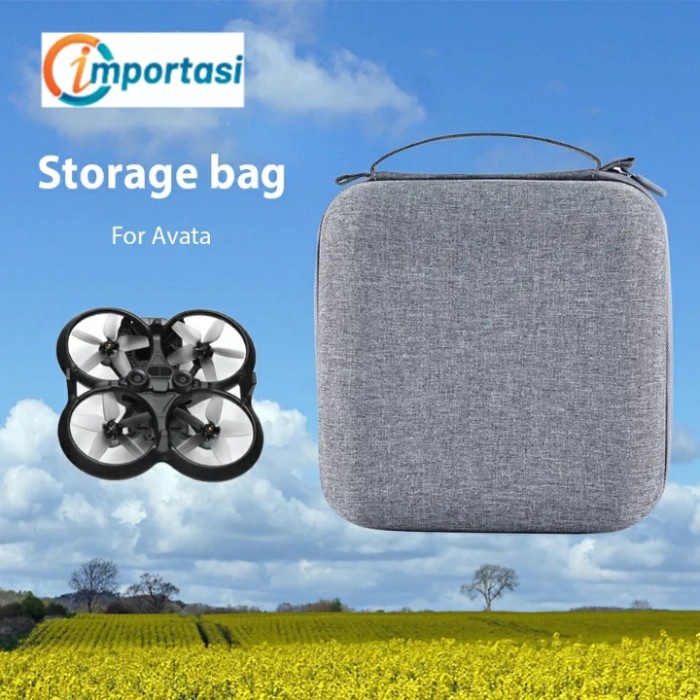 Tas DJI AVATA Storage Hand Bag Aircraft &amp; 3 Batteries Hard Case Cover