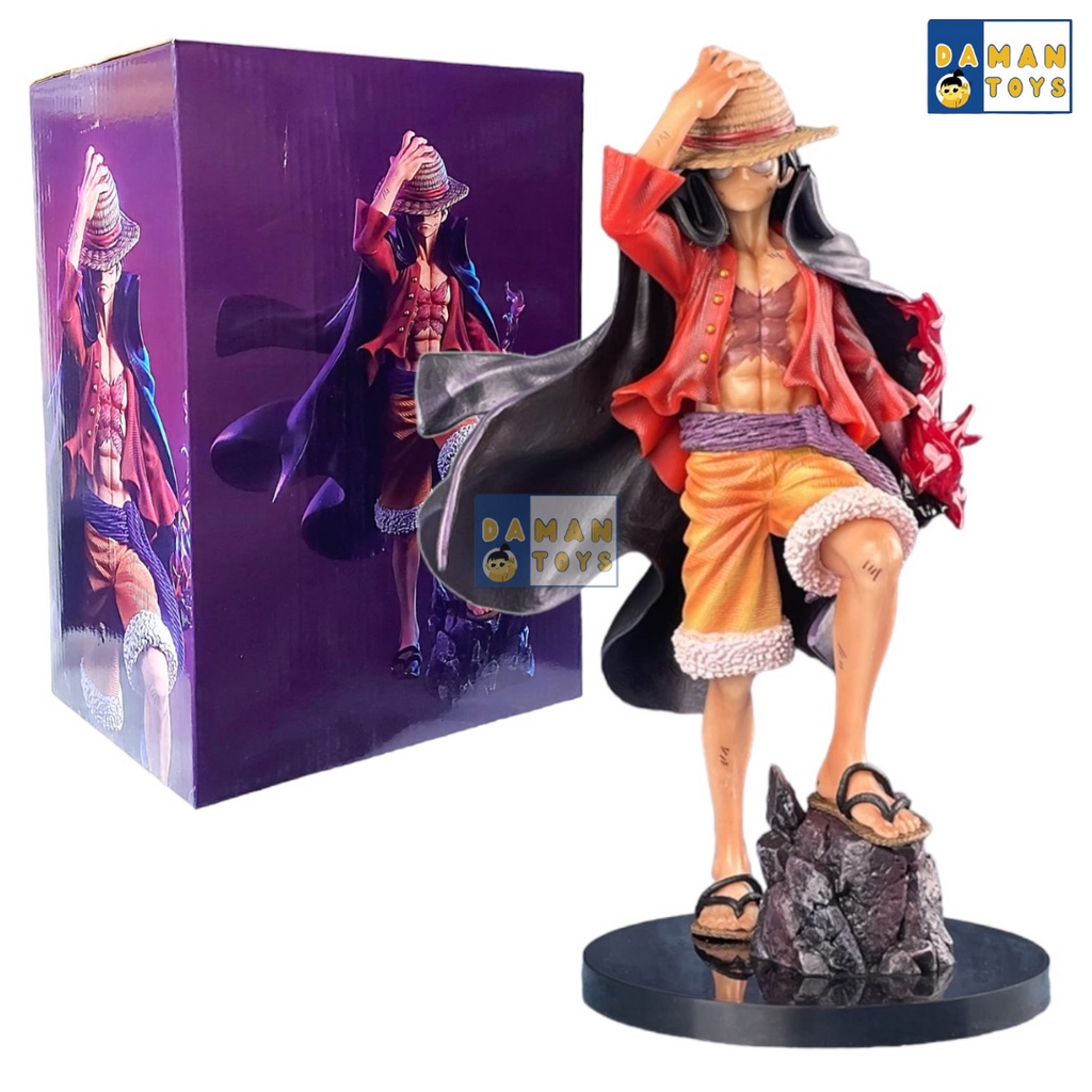 Action Figure One Piece Monkey D Luffy LX Max Anime