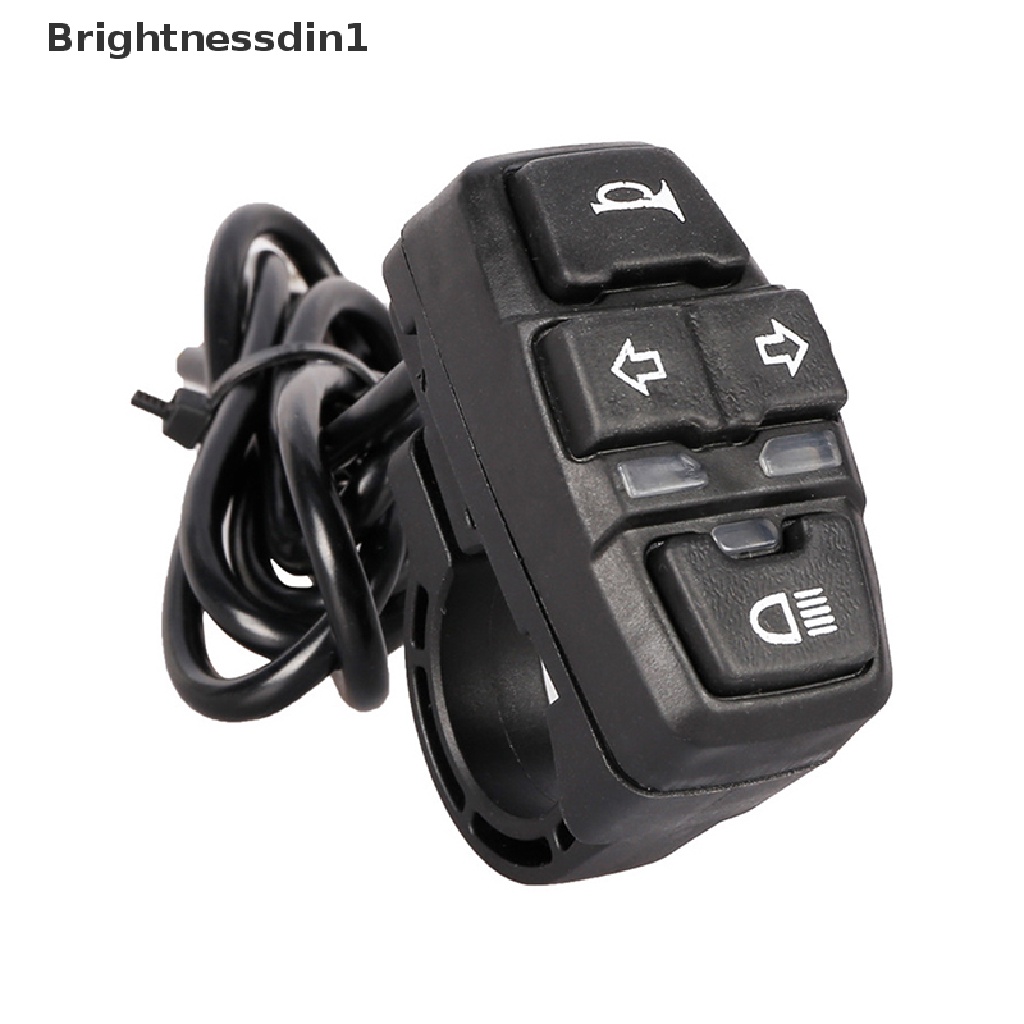 [Brightnessdin1] Saklar Lampu Skuter Sepeda Elektrik DK336 Untuk Tombol Motor Sein Lampu Butik