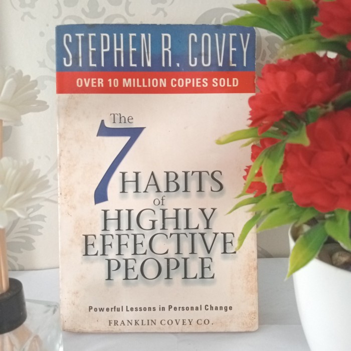 ORIGINAL THE 7 HABITS OF HIGHLY EFFECTIVE PEOPLE by Stephen R. Covey