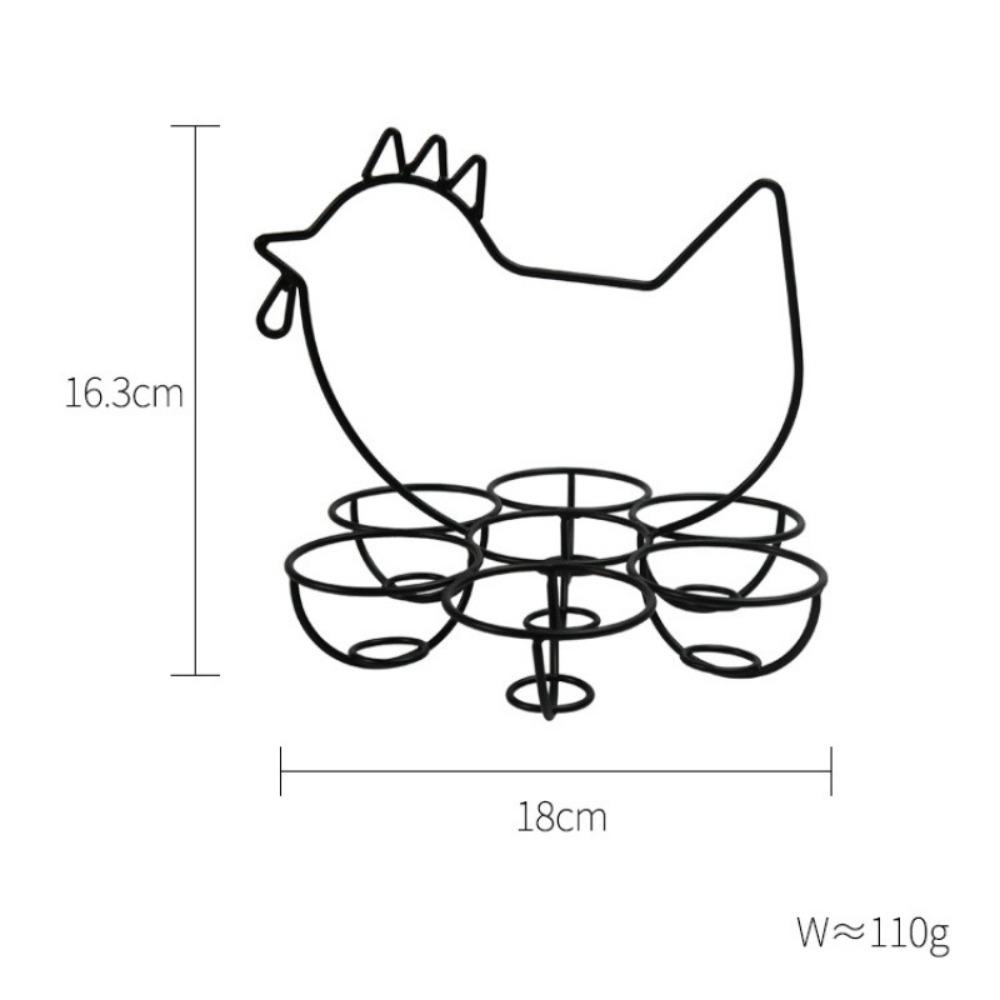 Solighter Keranjang Telur Kawat Besi Originality Kitchen Storage Rak Dapur Rak Penyimpanan Egg Tray