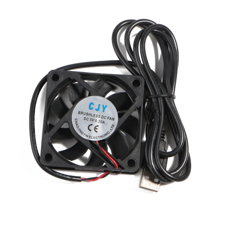 Vivi 1Pack 60mm Kipas Angin USB 5V Brushless DC Cooling Fans Untuk PC Komputer Case Cooler