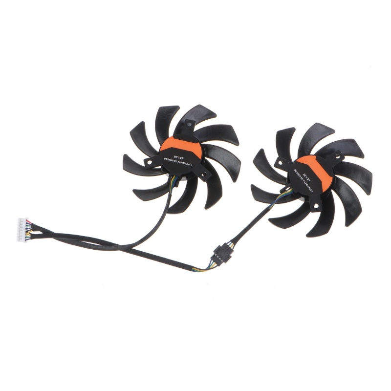 Bt 86mm Kartu Grafis Cooling Fan DC12V 8Pin GPU Fan Untuk Kipas Pendingin Gaming Tomahawk GTX1050-2G 1050ti iGame