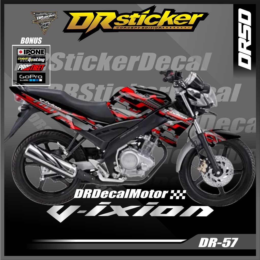 (BISA COD) Decal Vixion Old - Decal Full Body Vixion Old