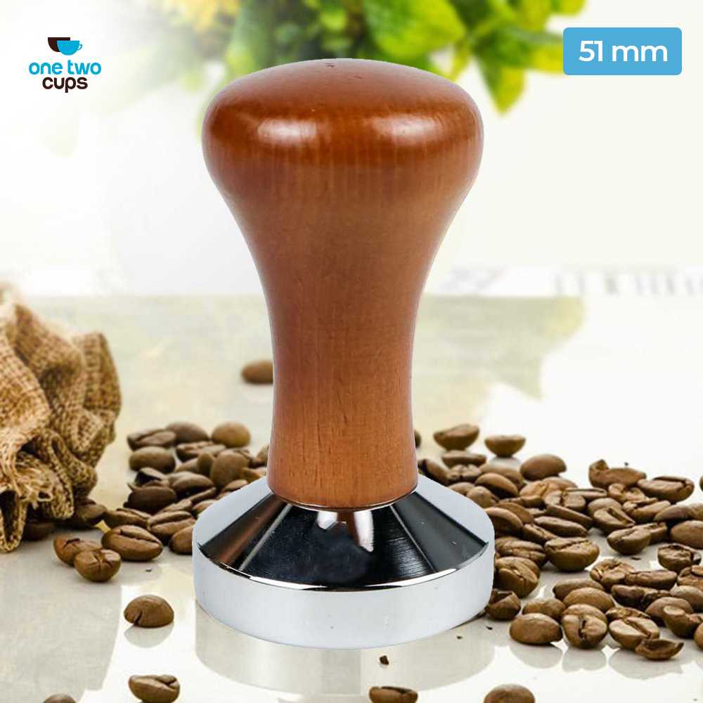 (BISA COD) FTIHSHP  Tamper Kopi Espresso Coffee Press Powder Hammer 51mm - T15