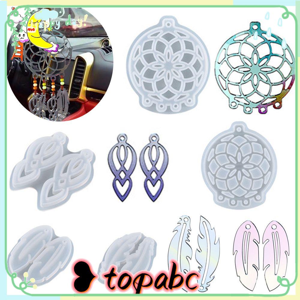 Top Dream Catcher Mold Art Silicone Moulds DIY Craft Handmade Cetakan Silikon Untuk Resin
