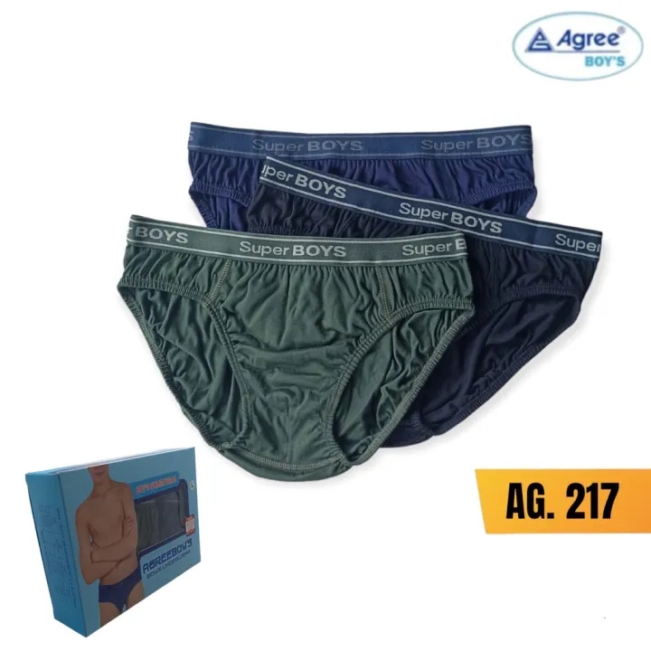 ATB Celana Dalam Anak Cowok / CD Anak Laki-Laki Agree Boys AG 217 (ISI 3 PCS) Termurah