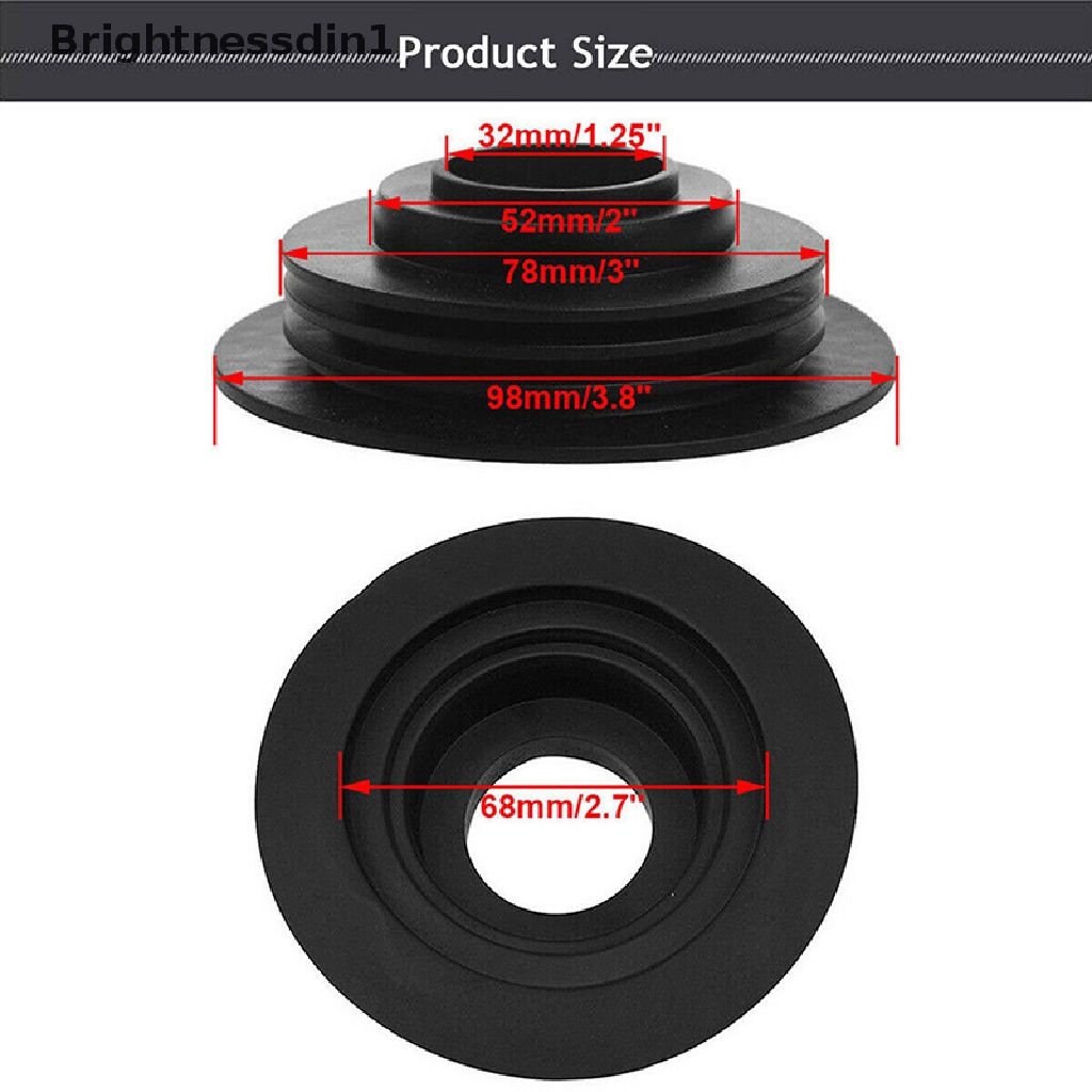 [Brightnessdin1] 1x Karet Lembut Penutup Debu Untuk Mobil Auto Headlight Universal LED Light Seal Cap Butik