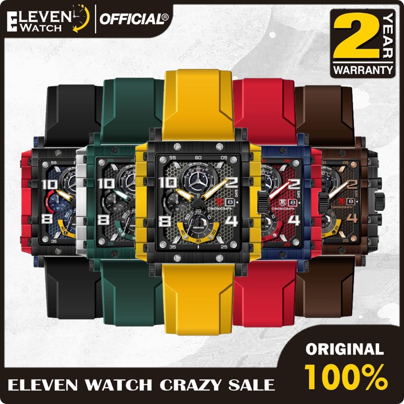 [Promo] Jam Tangan Pria T5 H 3886G / H3886G / H 3886 G Rubber Strap Original Garansi Resmi 2 Tahun [