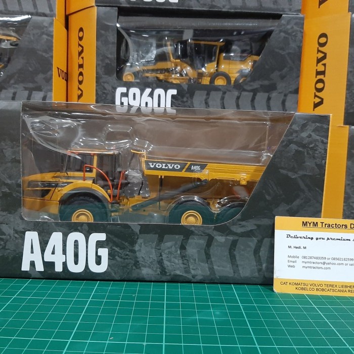 RWF Diecast Miniatur Alat Berat Volvo A40G (1:50)