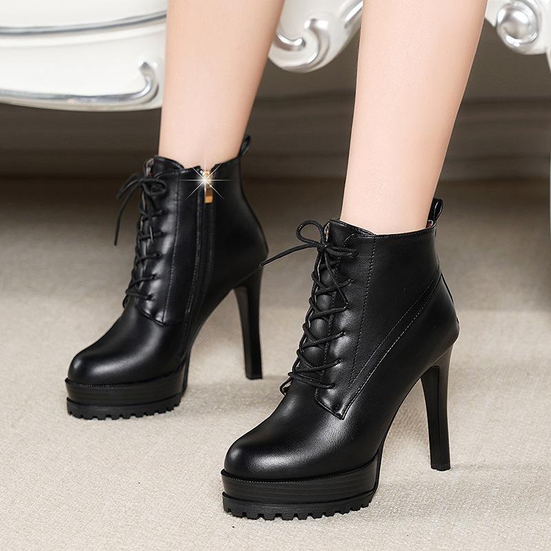 [DF FOOTWEAR] DF 647 Sepatu Boots Wanita Heels Korea Import Premium Quality