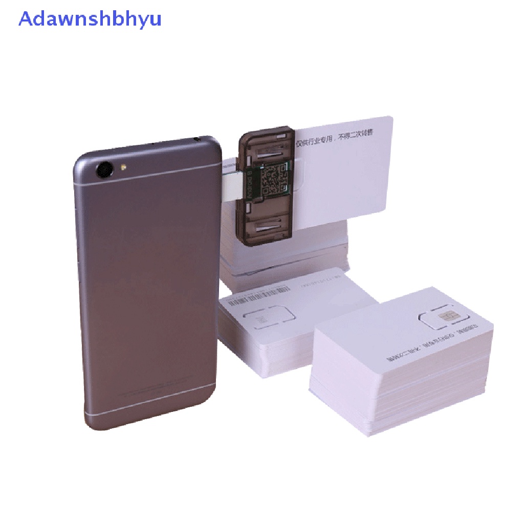 Adhyu Adaptor SIM Card Reader SIM Kartu Mini SIM Nano Untuk Hp Android (Plug And Play) ID