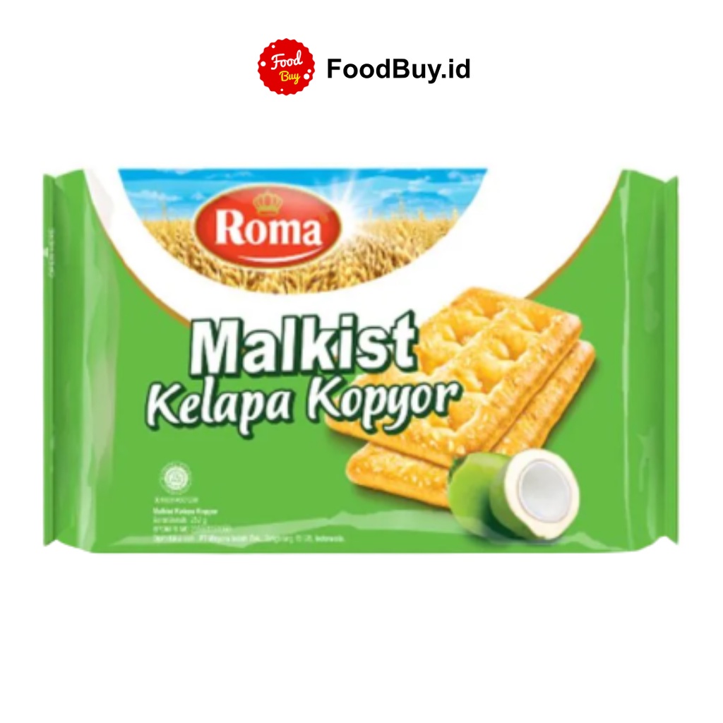 

Roma Malkist Kelapa Kopyor 200 gr