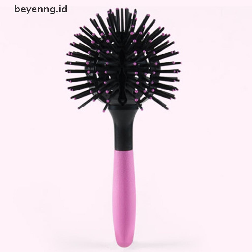 Beyen 3D Round Hair Brushes Comb Salon make up 360 degree Ball Styling Tools Hair Comb ID