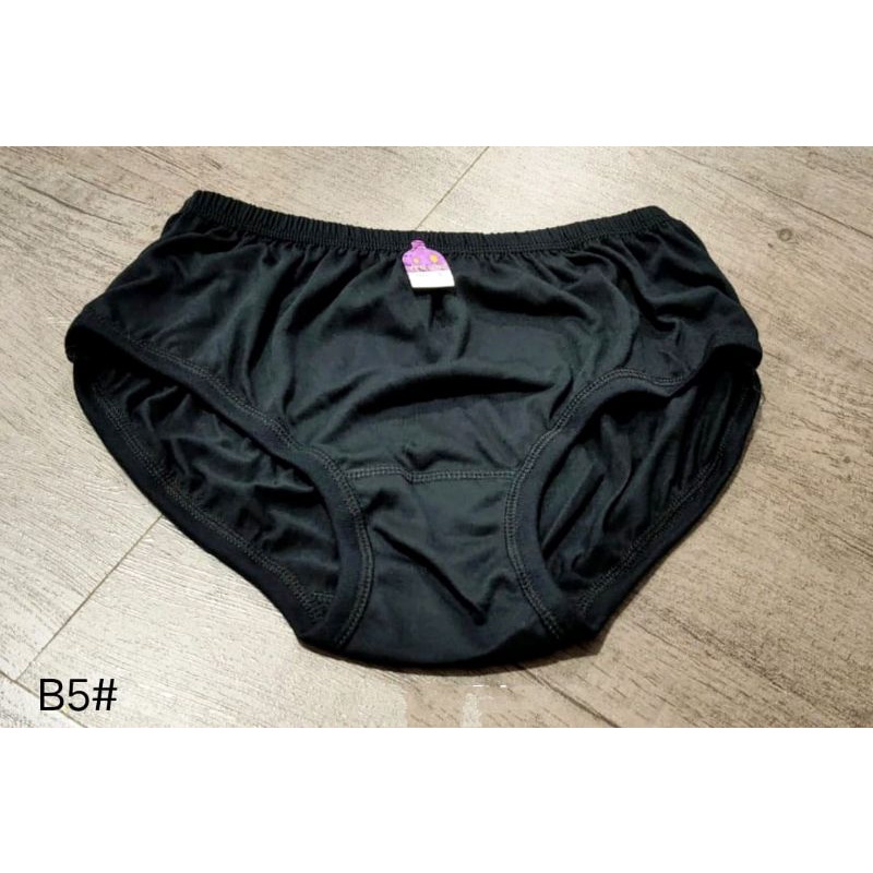 12 PCS CD WANITA HITAM KATUN CD WANITA LUSINAN HITAM, LOKAL