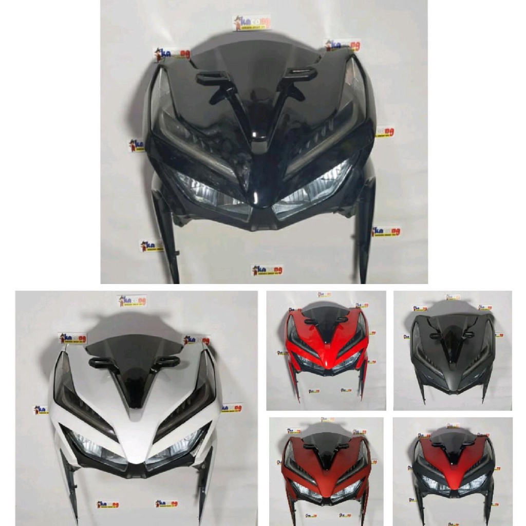 satu set body depan plus lampu Honda Vario 125 150 all new 2018-2020
