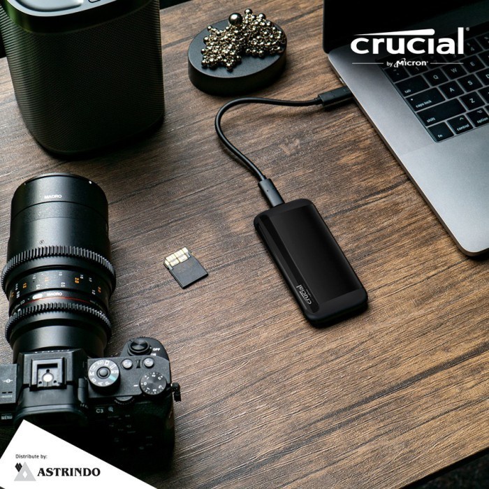 Crucial X8 Portable SSD 1TB 2TB 4TB - SSD Eksternal Portable