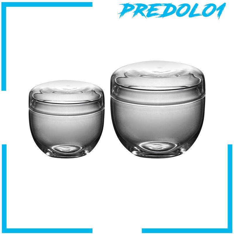 [Predolo1] Tea Canister Glass Dispenser Teh Dengan Tutup Untuk Meja Kantor Refridgerator