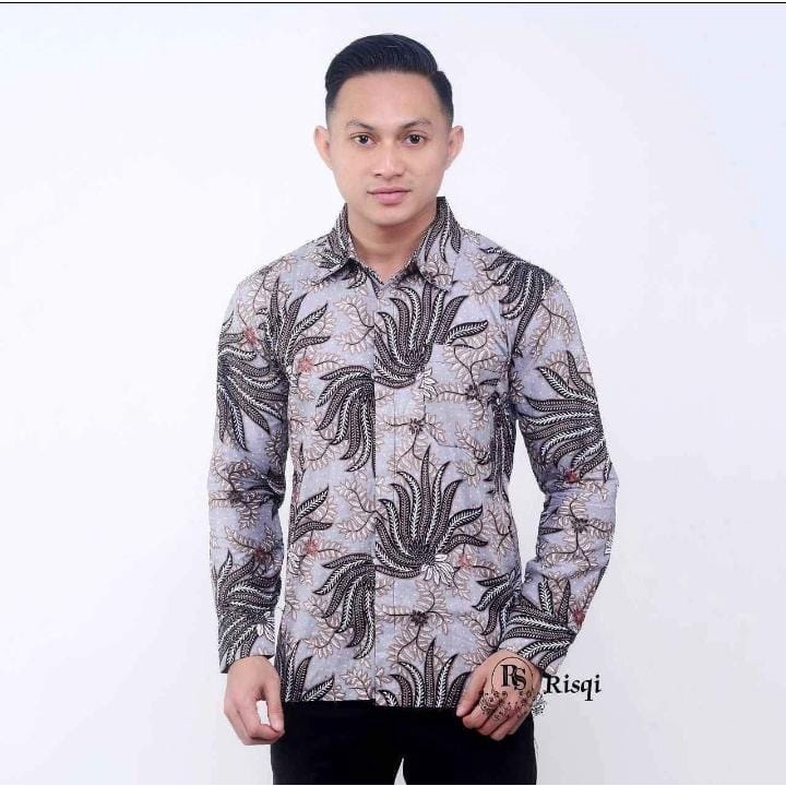 KEMEJA BATIK PRIA LENGAN PANJANG