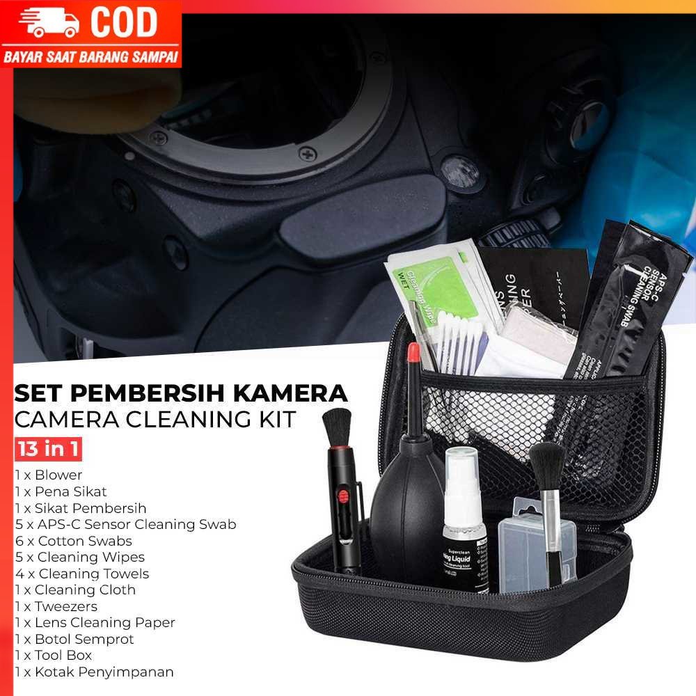 ( 100% BARANG ORI ) MagiDeal Set Pembersih Kamera Camera Cleaning Kit 13 in 1 - 13564