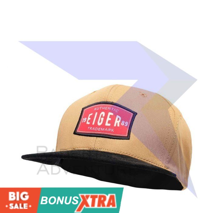 Topi EIGER1989 1989 Nicasio Cap Khaki 91000 5732  Original AWET MURAH KEREN KECE