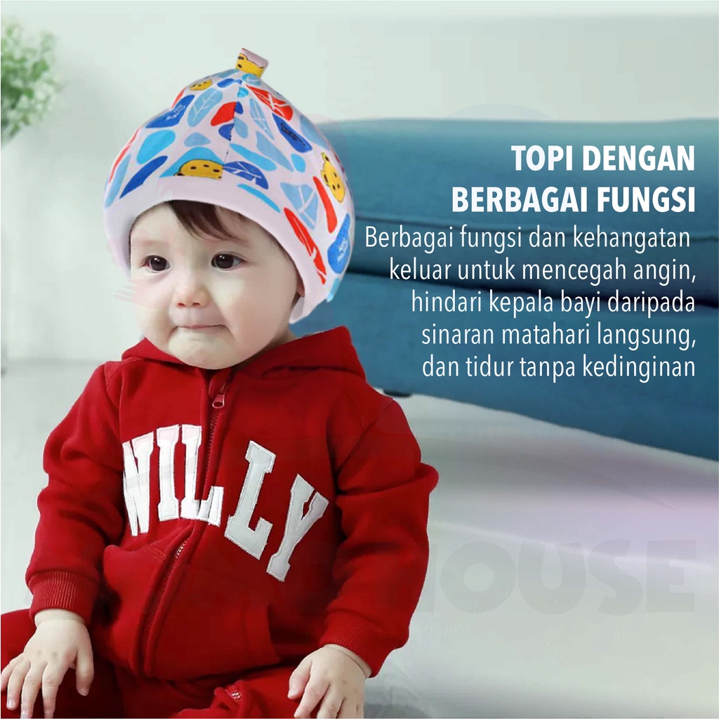 MOMO HOUSE Topi Kupluk Bayi Topi Bayi Topi Anak Kupluk Anak Topi Kupluk Anak