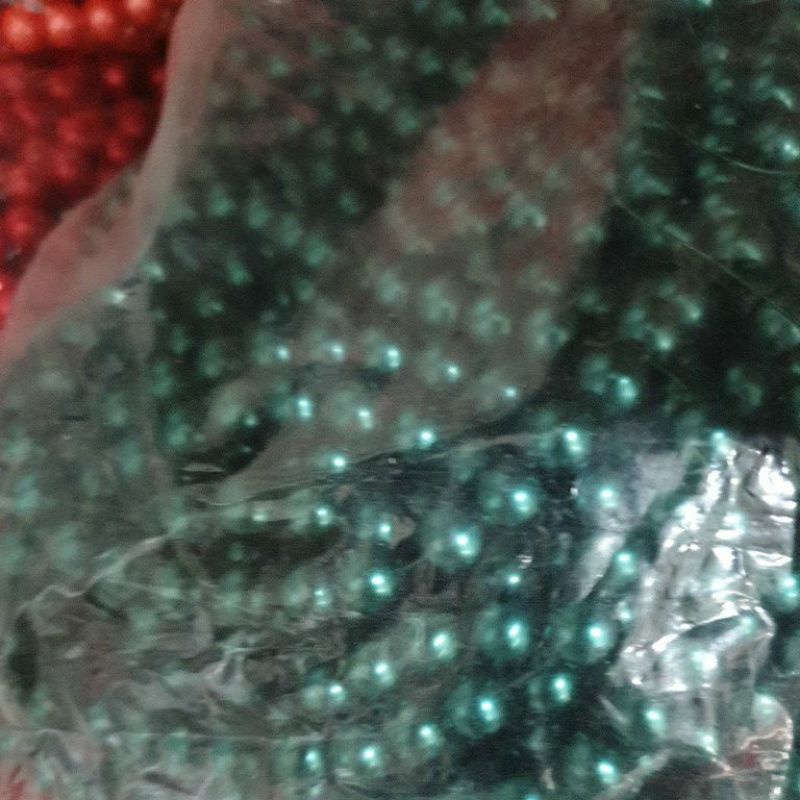 MUTIARA SINTETIS BERAT MUTIARA JAHIT 8 MM PER PACK BESAR (15 KALUNG) KUALITAS BAGUS KILAU