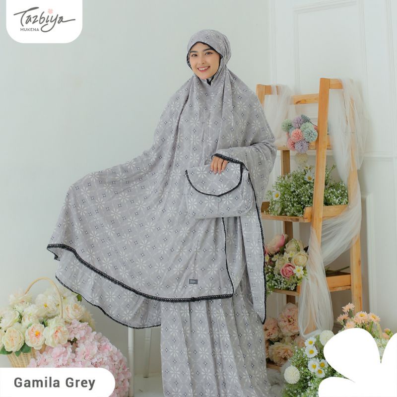 Mukena Tazbiya Allover Gamila Series Allsize