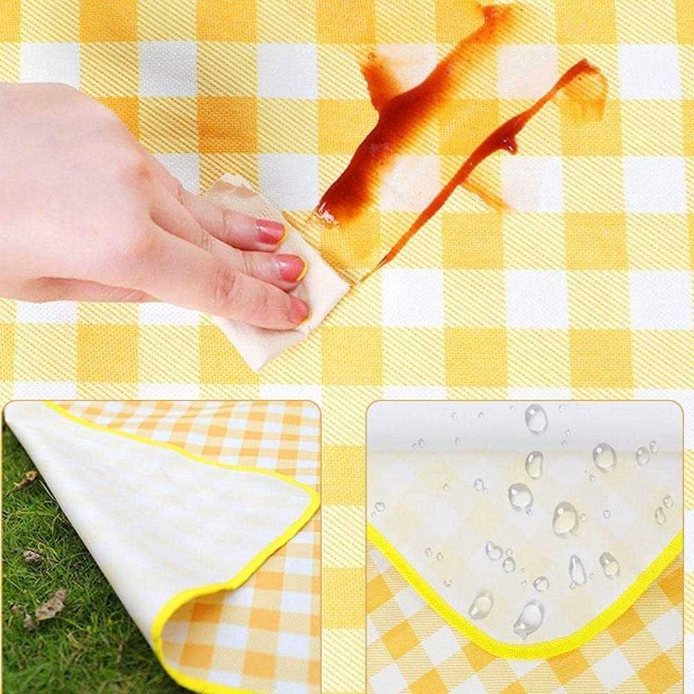 HNM SPORT Tikar Piknik Lipat Waterproof Picnic Blanket Grid 1.5x2 m - HNMYL ( Mughnii )