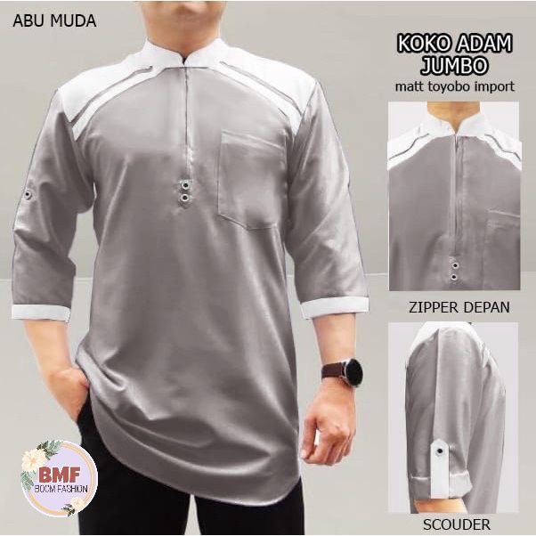 BOOM - TERBARU Koko Kurta Adam M, L, XL, XXL/ Koko Pria/ Baju Muslim Pria/ Model Terbaru 2023