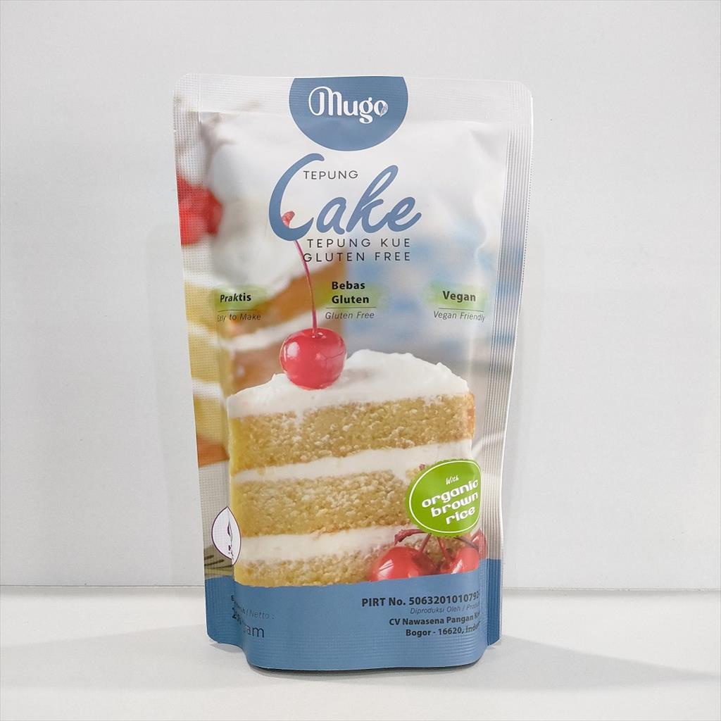 

Mugo - Tepung Cake Gluten Free Premix Instan 250 g