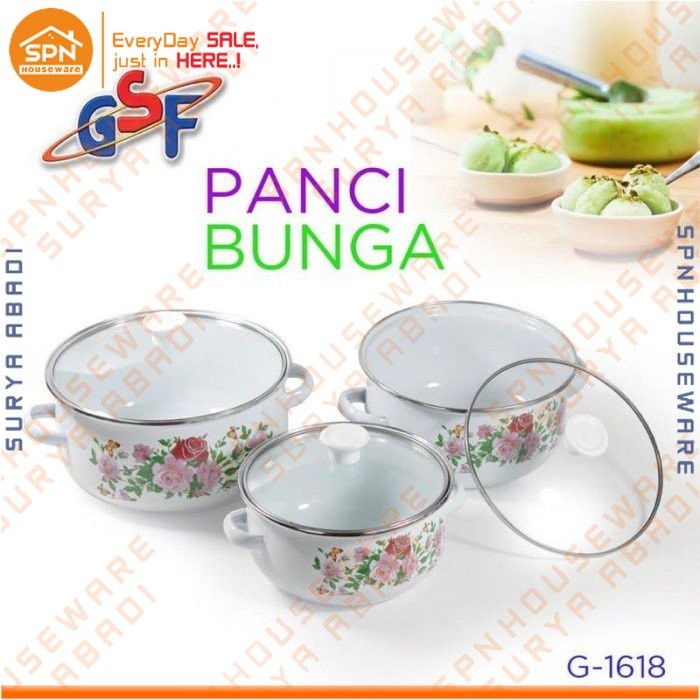 GSF Panci Set KBG G-1618