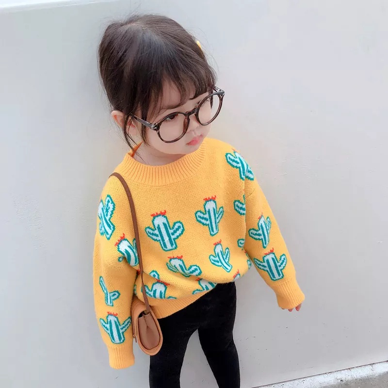 TOKOMILKAN - Pakaian Anak Perempuan Rajut Premium PARODIA Sweater Usia 1 - 6 Tahun