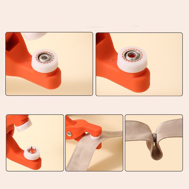 MAGEFY Tang Pengencang Kancing Snap Untuk Peralatan Menjahit Tang Pelubang Alat Klip Kancing