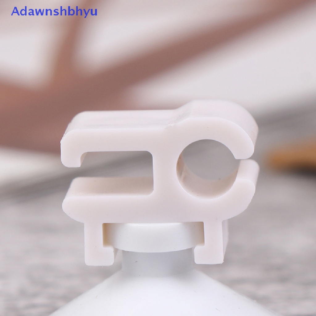 Adhyu 10Pcs Aquarium Tetap Suction Cup Klip Ikan Tabung Oksigen Kabel Listrik Gesper ID