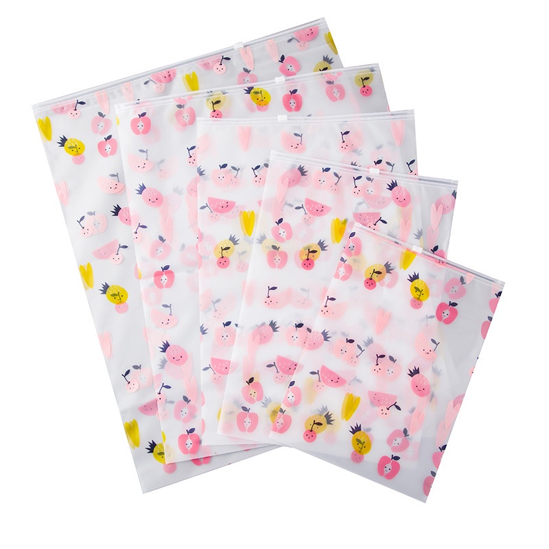 ღ Perjalanan Transparan Pakaian Tas Penyimpanan Portabel Ritsleting Kantong Penyimpanan Tas Vakum untuk Sepatu Makeup Pakaian Dalam Perjalanan Packing Perjalanan Penyimpanan produk