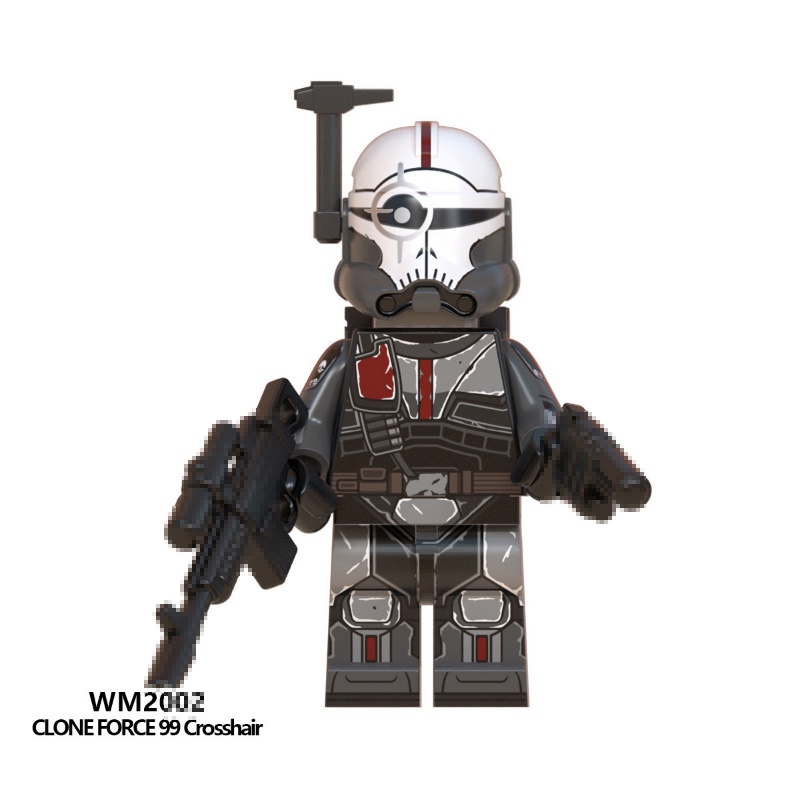 Star Wars Mini Figure Destroyer Front Sight Hunter Commander Cody Teknisi Anak Rakitan Mainan Blok Bangunan