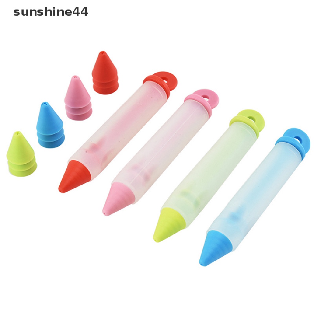 Sunshine Silicone Food Wrig Pen Coklat Decorag Tools Cream Cup Cake Alat Panggang ID