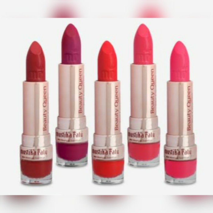 ✿ BISA COD✿ MUSTIKA RATU BEAUTY QUEEN BOLD N NPURISHING LIPSTIK 4gr