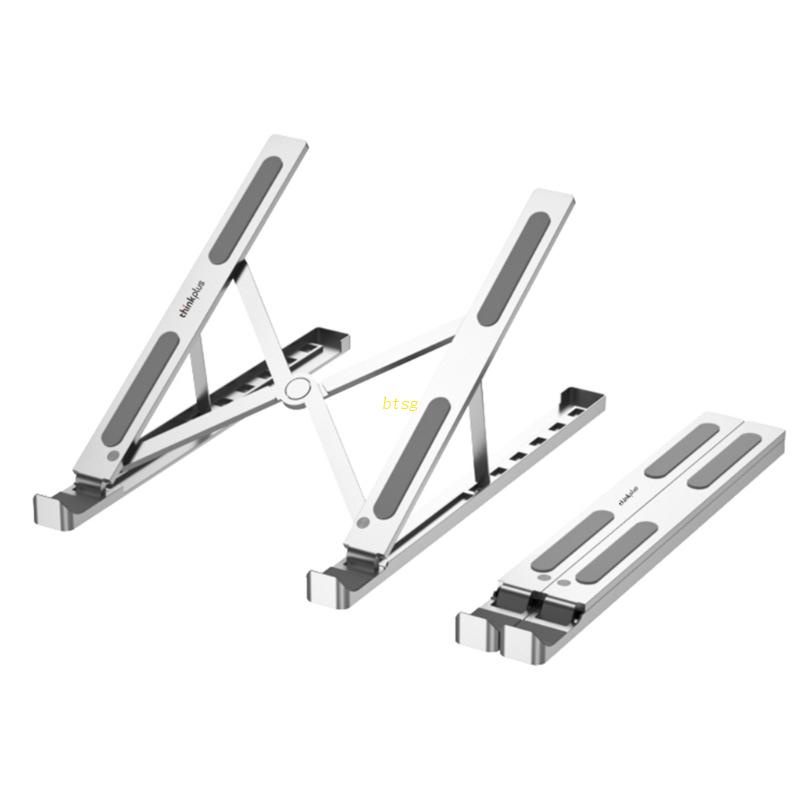 Btsg L10 Stand Laptop Tinggi Adjustable PC Riser Portable Aluminium Holder Bracket