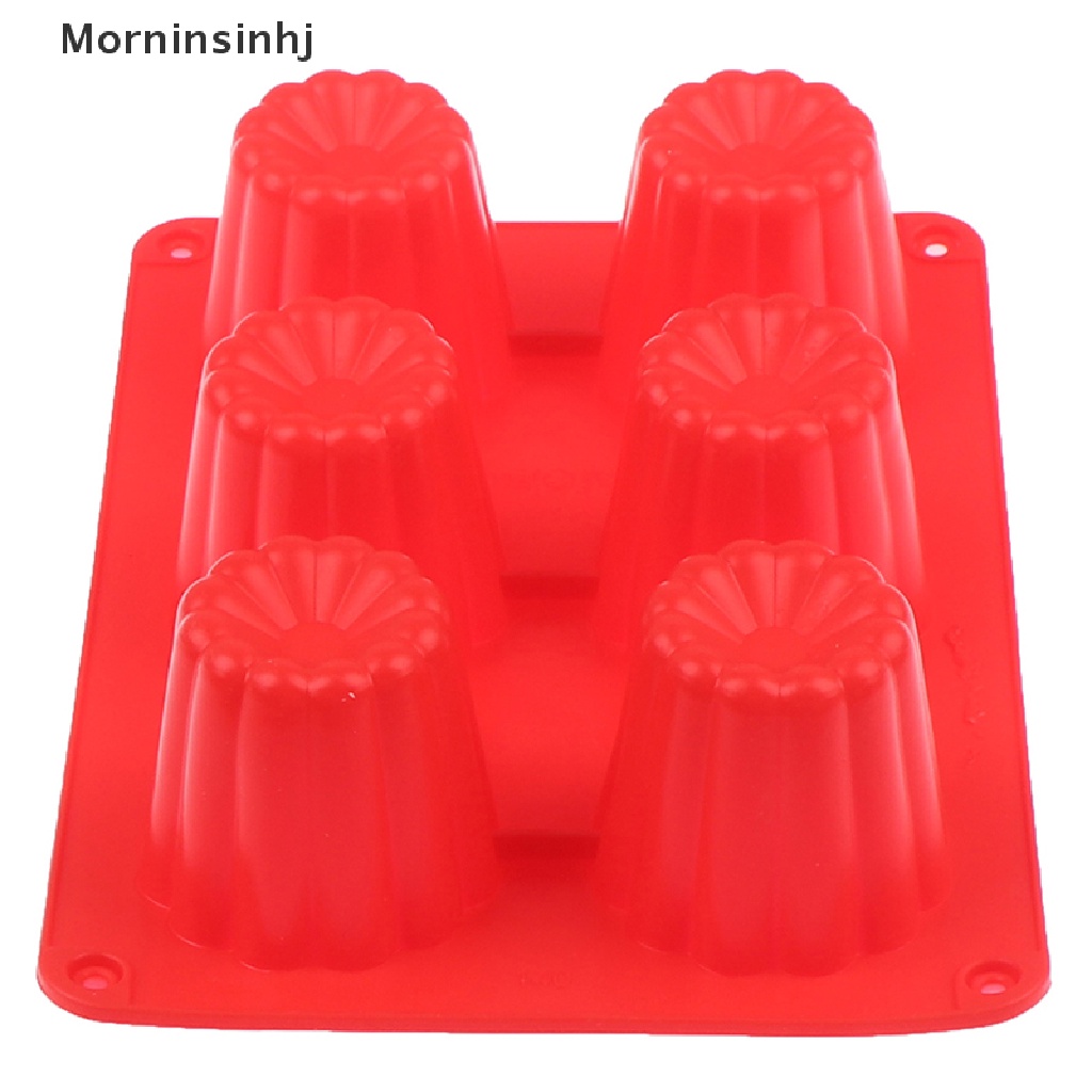 Mornin Cetakan Silikon DIY Untuk Handmade Membuat Silinder Aroma Lilin 6 Cavity Molds id