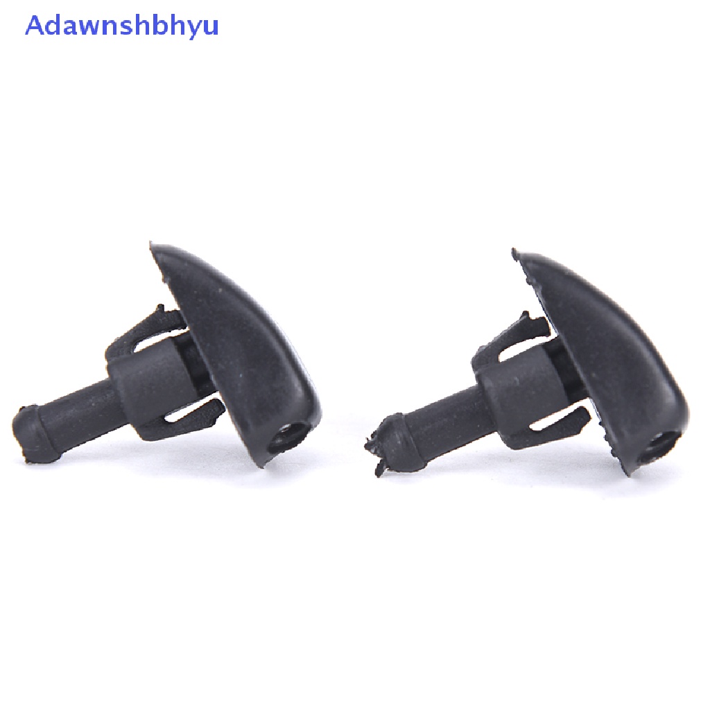 Adhyu 2pcs Universal Wiper Kaca Depan Mobil Washer Nozzle Water Jet ID
