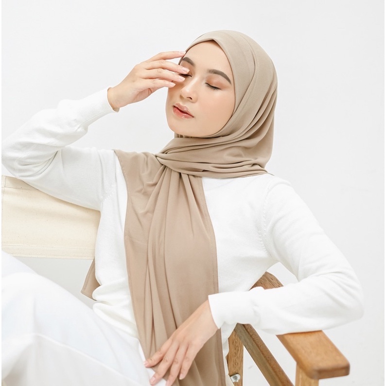 OS99 Pastella - Salma Hijab Instant Oval Softpet Bahan Jersey