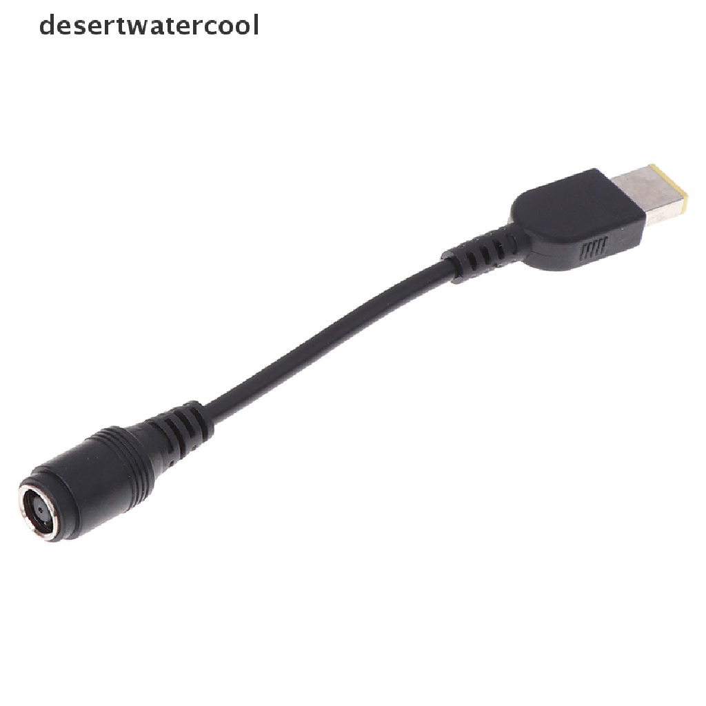 Deid 7.9 * 5.5 Round Jack to Square Plug End Adapter Converter Kabel Untuk Lenovo IBM Martijn