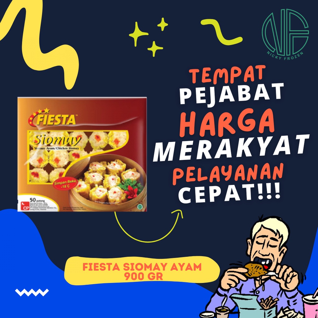 

FIESTA SIOMAY AYAM ISI 50 900gr