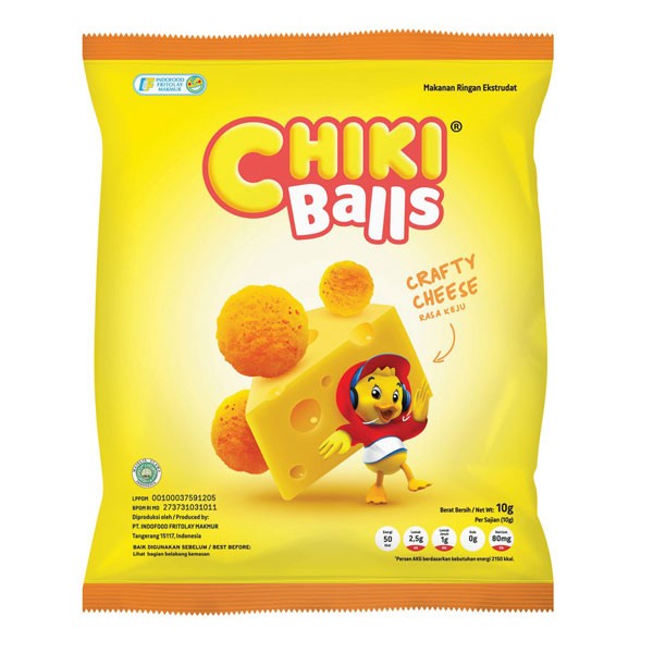 

Chiki Balls Keju 10 g