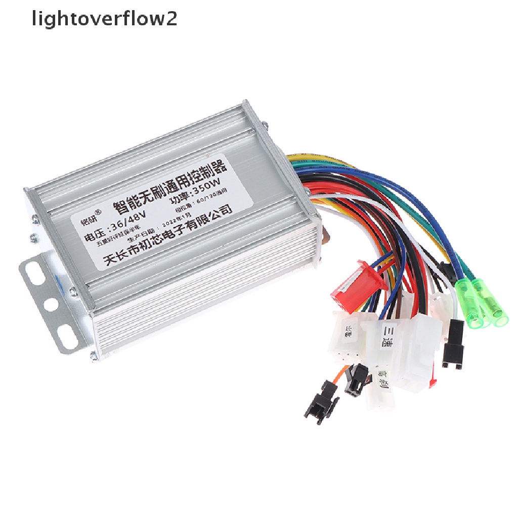 [lightoverflow2] 36v/48v 350W Brushless Motor Controller DC Motor Regulator Speed Controller [ID]