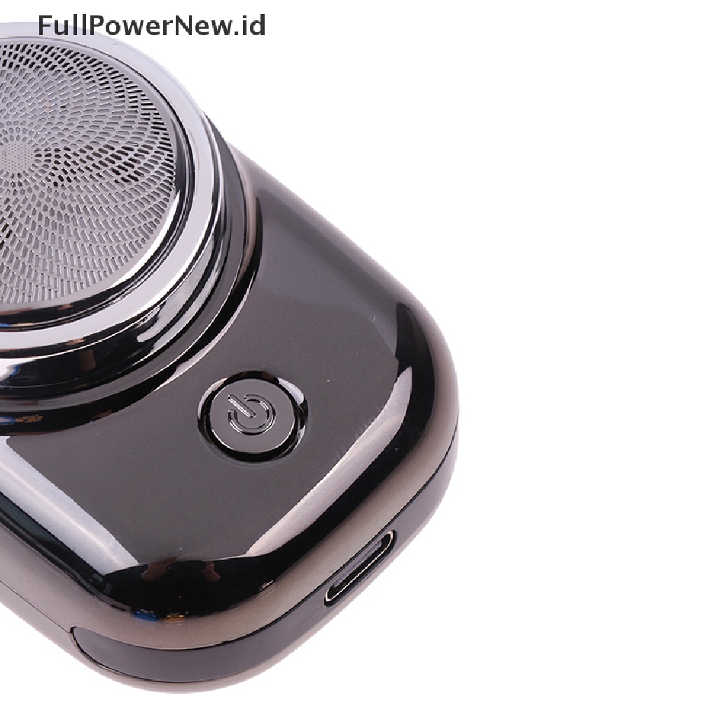 Power Alat Cukur Mini Portable Elektrik Cukur Untuk Pria USB Rechargeable Shaver Home Travel ID