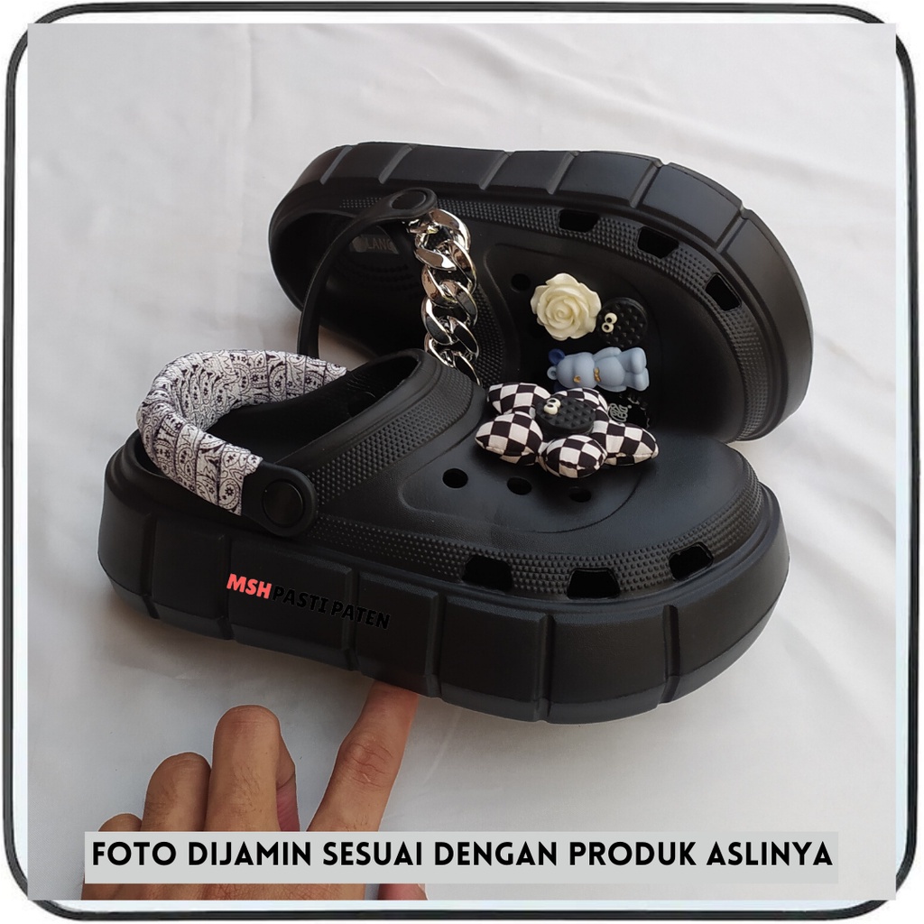 Sandal Baim Eva Rubber Balance 8067 Tebal Dan Ringan Sandal Jelly Fuji